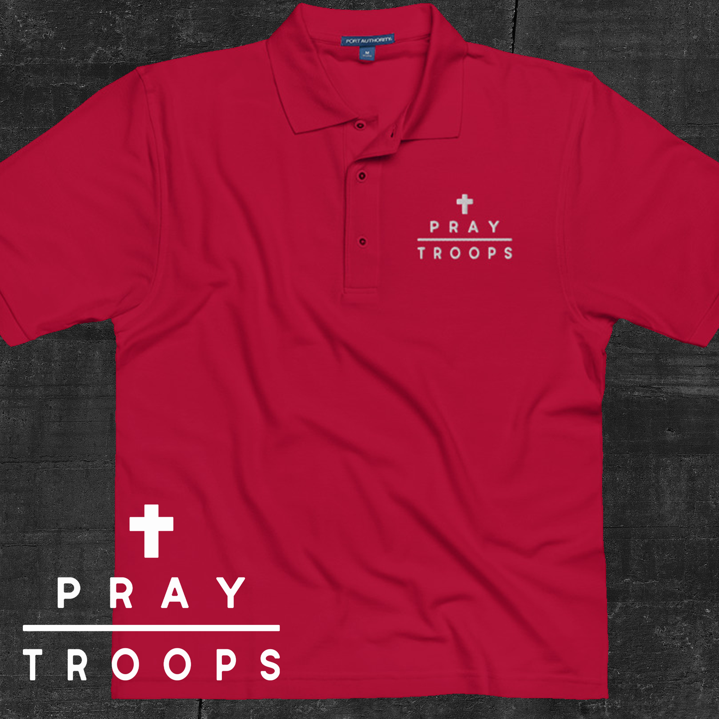 Pray Over Troops Polo